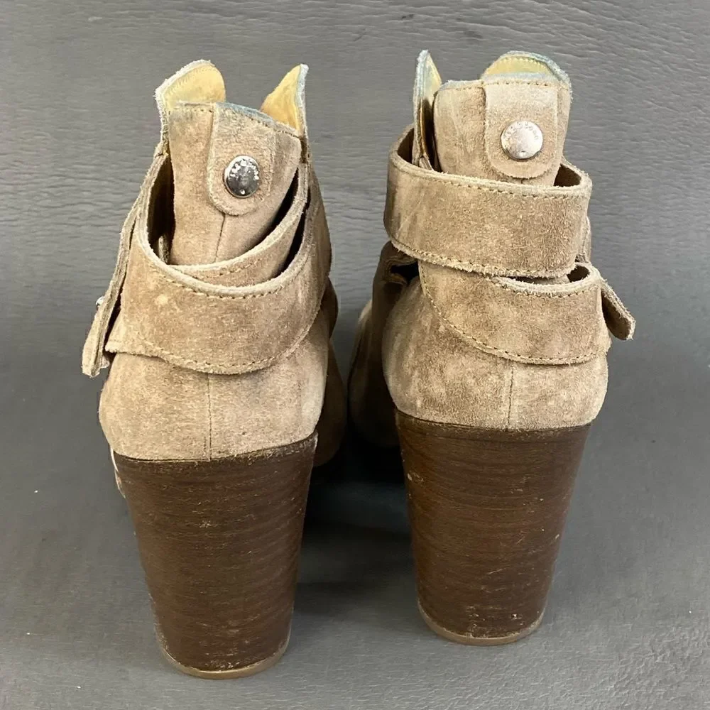 Rag and bone suede harrow boots women size 6 (36.5)